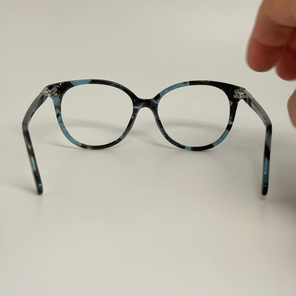Nine West NW639S 440 Blue Black Tortoise Cat Eye Eyeglass Frames 54-17-135